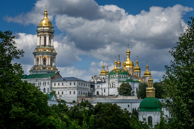 Молебен в Киево-Печерскую Лавру